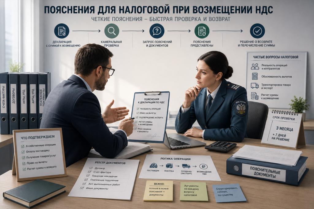 Пояснения для налоговой